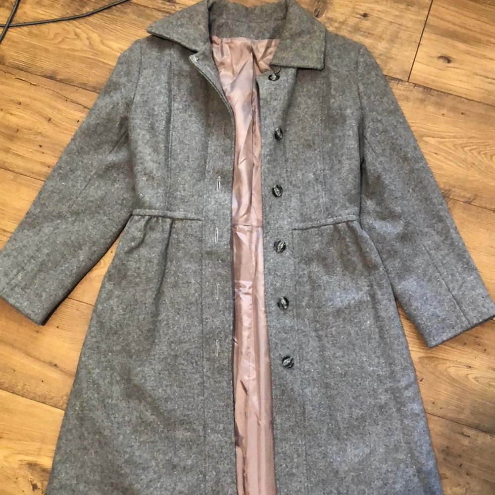 VINTAGE Wool Trench
